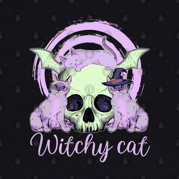 Witchy cat by Indiestyle